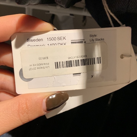 Filippa K Lily Slacks, XS - Picture 3 of 3